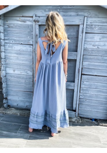 robe bleu lavande